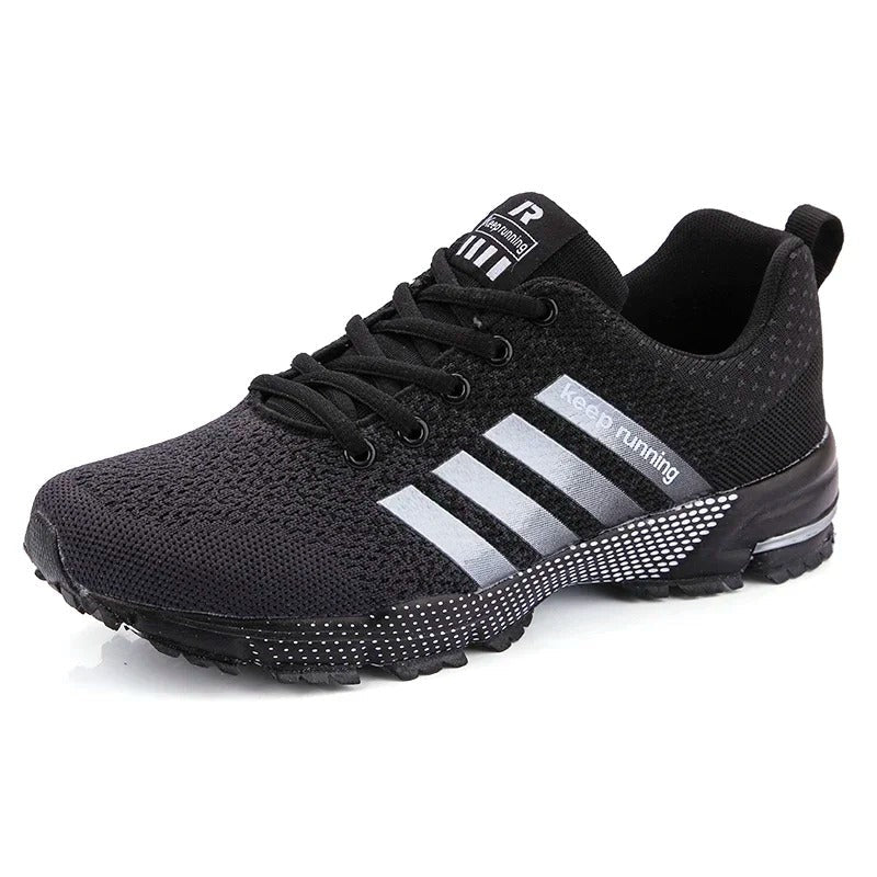 Herre Sportssko – Åndbar Mesh – Lace-up – Polstret Sål