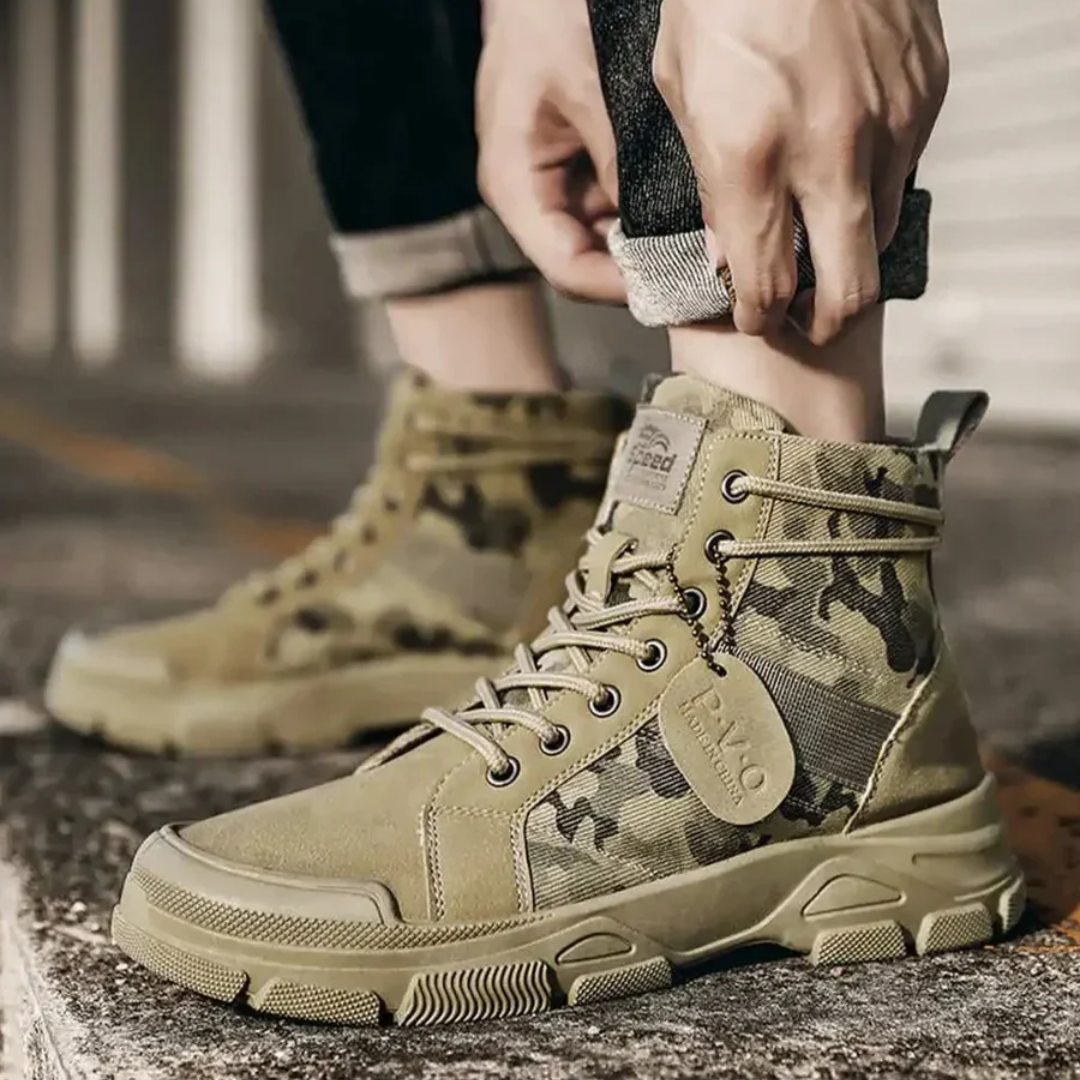 Herre Støvler – Robust design – Gummisål – Outdoor klar