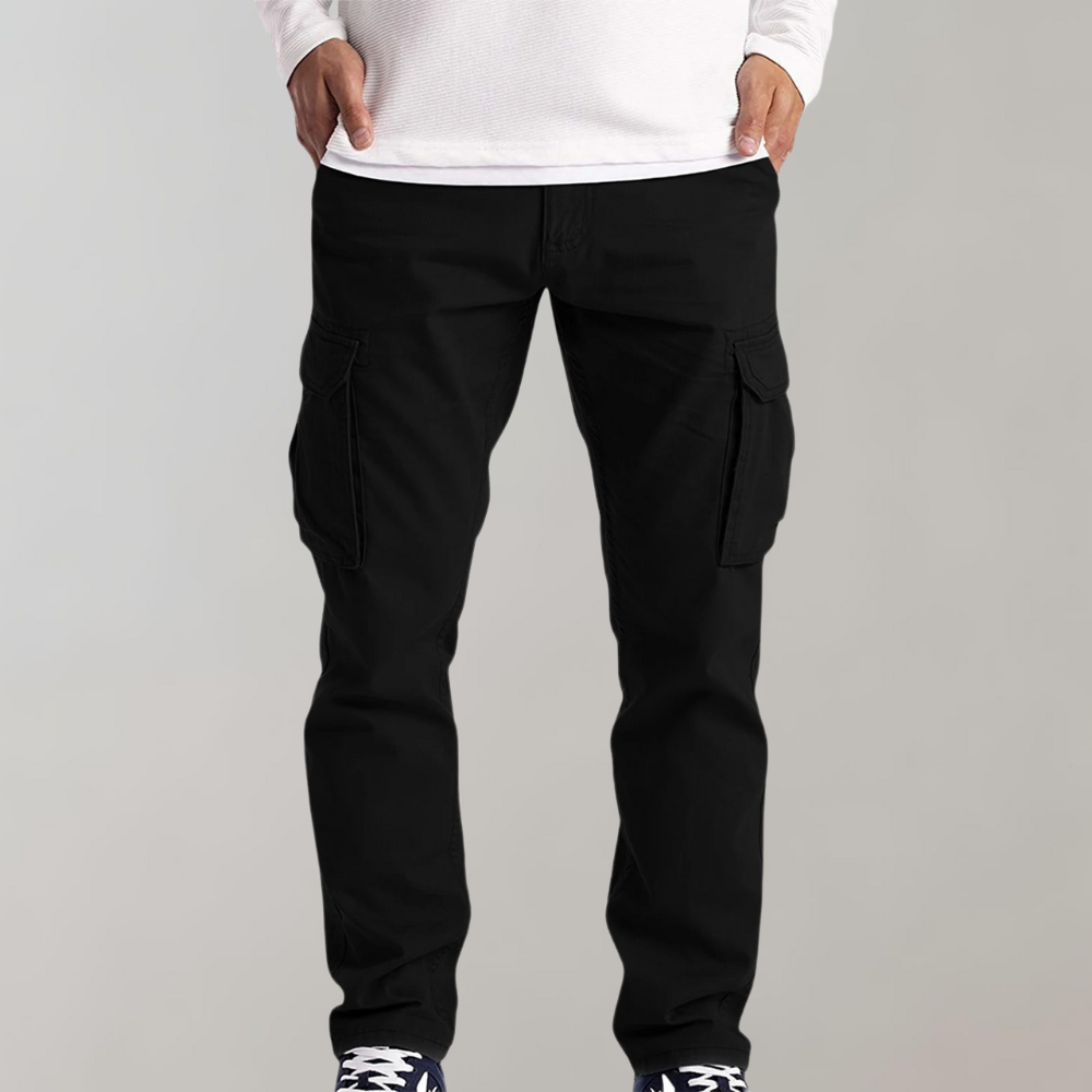 Herre Cargo Pants – Bomuld – Sidelommer – Regular fit