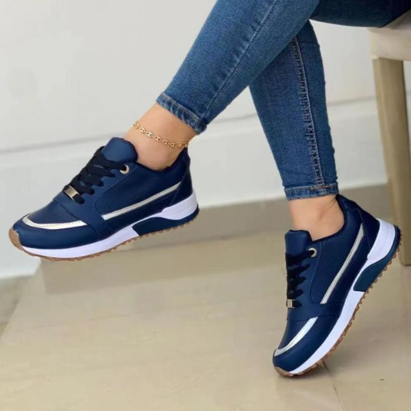 Dame Sneakers – Komfortabel Fit – Letvægtsdesign – Sporty Stil – Hverdagsfavorit