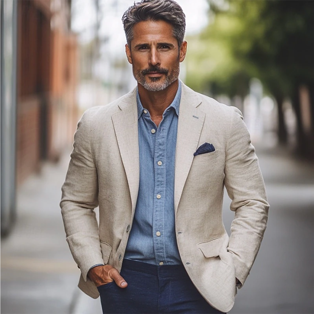 Herre Blazer – Letvægts – Casual Wear – Regular Fit
