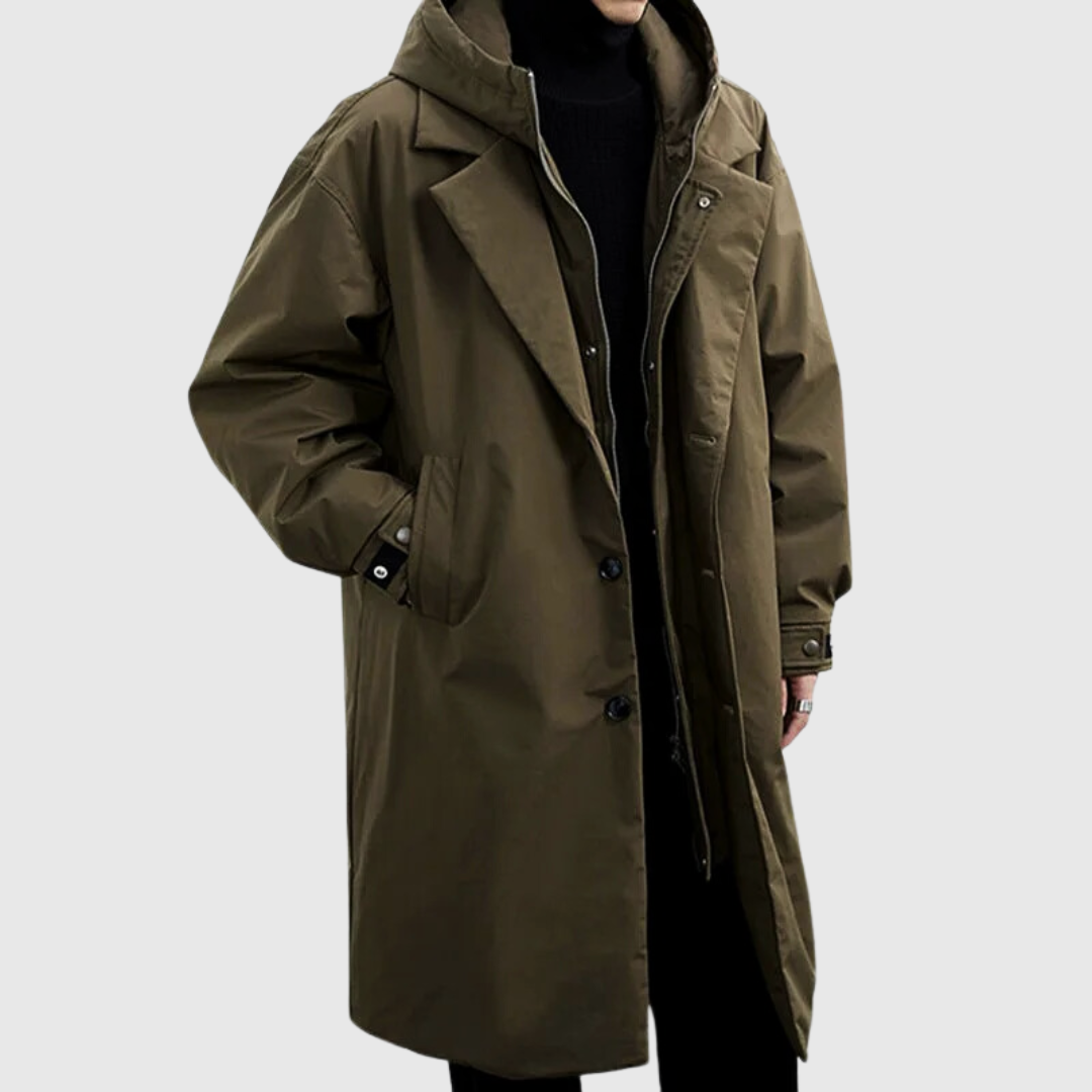 Herre Parka – Isoleret – Hætte – Regular fit