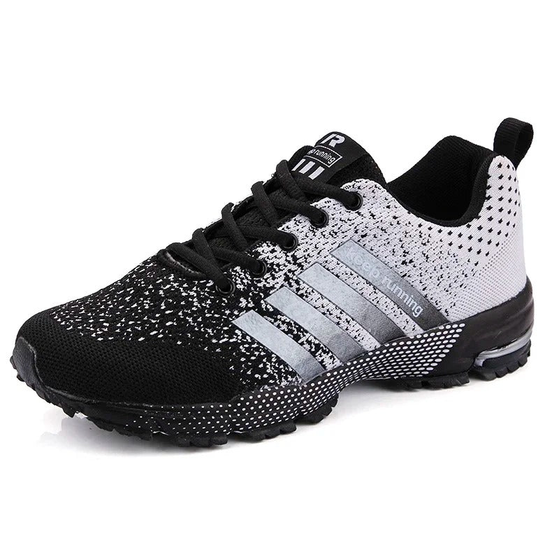 Herre Sportssko – Åndbar Mesh – Lace-up – Polstret Sål