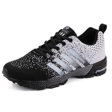 Herre Sportssko – Åndbar Mesh – Lace-up – Polstret Sål